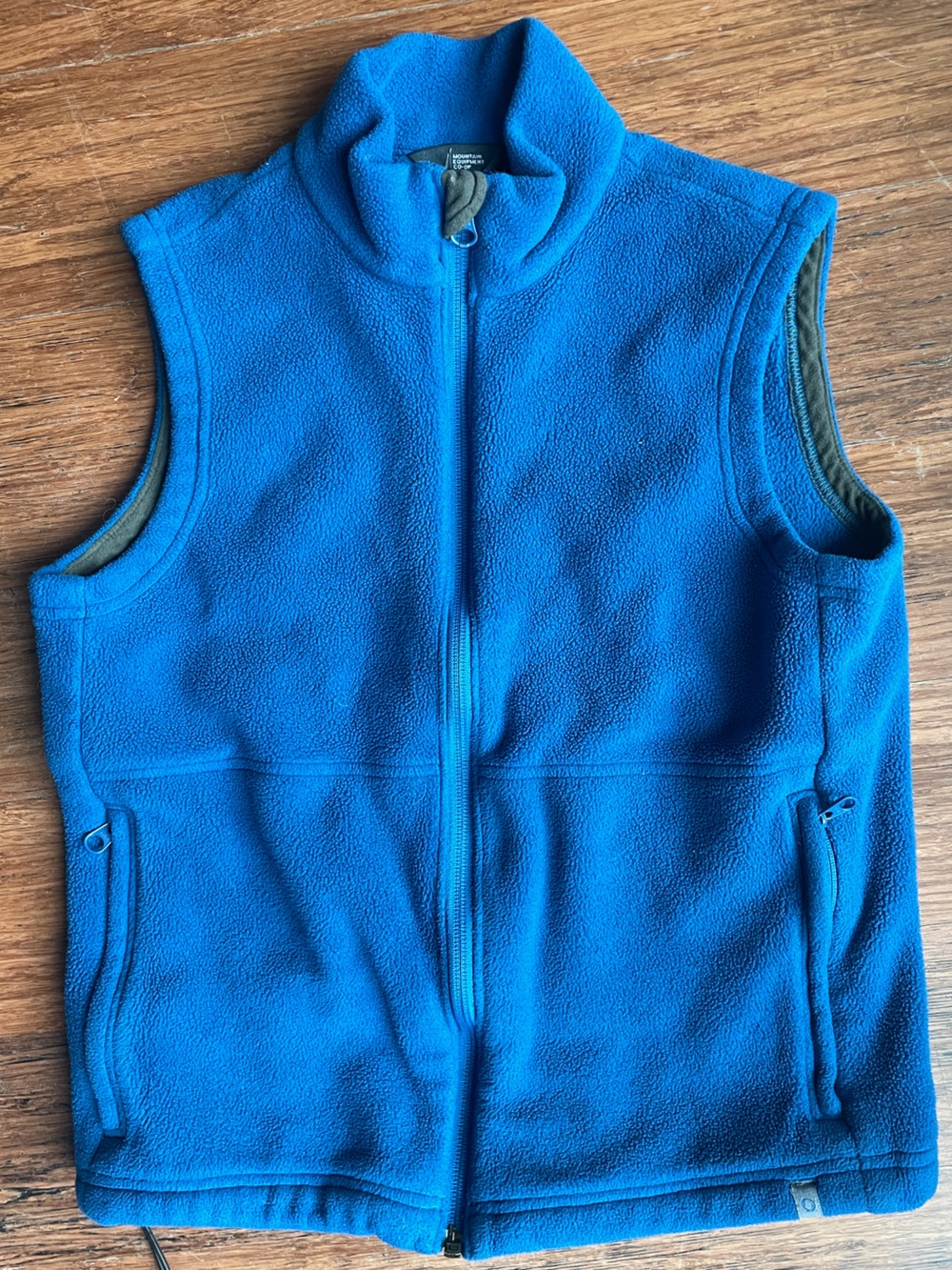 Kids Blue Fleece Vest